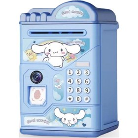 Resim Büro Ev Ofis Çocuk Hediyesi İçin Kuromi Figür Şifreli Atm Kumbara 