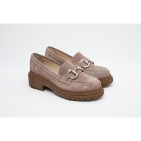 Resim LA PASSION Vizon Kalın Taban Oxford Kadın Ayakkabı 