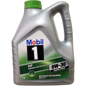 Resim Mobil 1 Esp 0W-30 Tam Sentetik Motor Yağı 4 L 