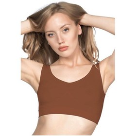 Resim Kahve Mı Emay 4005 Soft Kalın Askı Büstiyer Kahve 