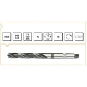 Resim MTE Makina Takım 22.5 mm Mors Konik Saplı Maktap Ucun Hss Dın 345 