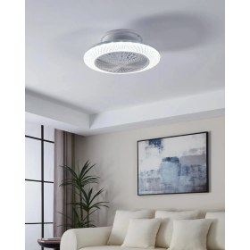 Resim Eglo 35145 "malınska" 55 cm Çapında Abs Tavan Vantilatörü Ac Motor 