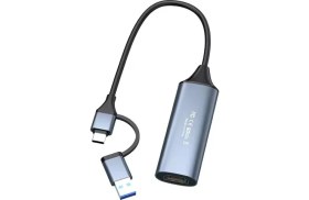 Resim Efiks 4K 1080P USB 2.0 HDMI USB C TO TYPE-C ADAPTÖRÜ İLE YAKALAMA KARTI 