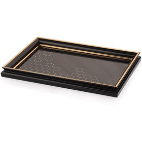 Resim Schafer Bolero Tepsi 1 Parça-Gold/Siyah03 