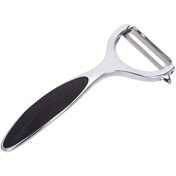 Resim 1 adet Premium Y-Şekilli Metal Soyucu, Patates, Havuç için Düz Kenarlı Sebze ve Meyve Soyucu, Mutfak Aleti, Sebze Soyucu 