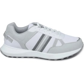 Resim Jump 29052 Beyaz - Gri Erkek Sneaker Günlük Spor Ayakkabı 