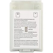 Resim Dioche Xbox 360 Için Pil Kapağı Xbox Abs Için Pil Shell Kılıf 5 Adet Evrensel Yedek Pil Shell Kılıf Kapak Kiti Xbox 360 Denetleyicisi Için (Siyah) (Beyaz) 