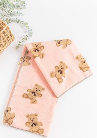 Resim Babymod Ayıcık Figürlü Kuzu Welsoft Bebek Battaniye 