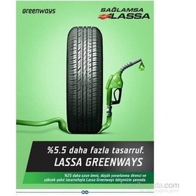 Resim Lassa 185/70 R13 Greenways 86T Yaz Lastiği 2024 