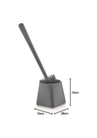 Resim Home Silikon Tuvalet Fırçası,silikon Klozet Wc Fırçası,silikon Banyo Tuvalet Fırça Siyah 