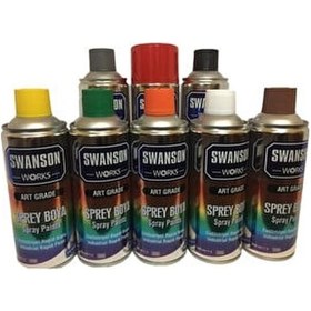 Resim Swanson 250 ML Beyaz Sprey Boya 30 Adet 