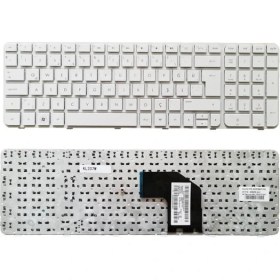 Resim İNFOSTAR Hp G6-2003ST Notebook Klavye Tuş Takımı - Çerçeveli -Beyaz 