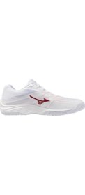 Resim Mizuno Lightning Select Kadın Voleybol Ayakkabısı Beyaz / Kırmızı 