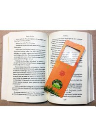 Resim Büyüteçli Kitap Ayracı - 4 Defa Büyütür Salyangoz 