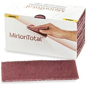 Resim Mırka Mırlon Total Zımpara Keçesi Kırmızı 115 X 230 Mm 2 Adet 