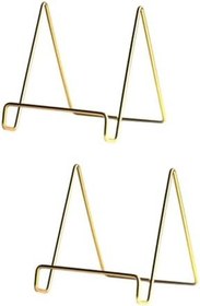 Resim jojofuny 2 Adet tablet standı masa kablosu tutucu tutucu metal kitap ayracı metal kitaplık tablet tutucu monitör standı kitap standı cep telefonu tutucu masaüstü parantez raf şövale 