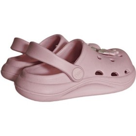 Resim Cross Anatomik Baykuş Figür Pembe Eva Plaj Deniz Günlük Çocuk Terlik 303 Pembe 