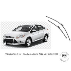 Resim Kruger Araca Özel Ford Focus 3 Muz Silecek Takımı 2012-2018 