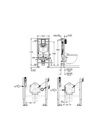 Resim Grohe Sensia Klozet Sistemleri için Rapid Sl - 39112001 
