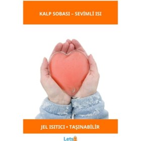 Resim Kalp Şeklinde Jel El Sobası Sıcak Tutucu 1 Adet 