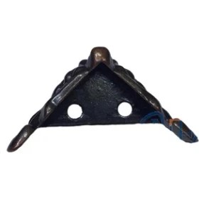 Resim Köşe Etekli Sandık Ayağı, Kutu Ayak 1,5 cm - Eskitme, 100 Adet - Lisinya 