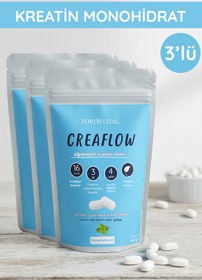 Resim Fortis Vital Creaflow Çiğnenebilir Kreatin 80 Tablet (3 Paket) 