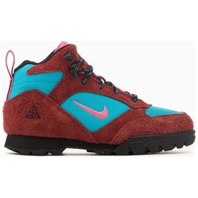 Resim Nike Acg Torre Mid Waterproof Unisex Shoes Bilekli Su İtici Hakiki Deri Trekking Outdoor Ayakkabı Bordo 