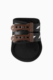 Resim Carbon Professional Lite Karbon Korumalı At Bilek Koruyucu - Kahverengi / M 