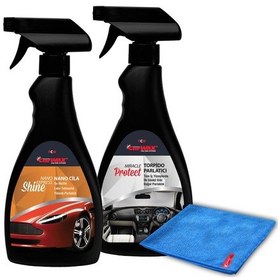 Resim Carwax 2'li Set Nano Islak Cila & Torpido Parlatıcı 