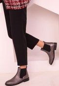 Resim SOHO Platin Yılan Kadın Bot & Bootie 17428 