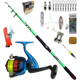 Resim Balza Favorite 300cm 40-120gr 3000 Oslo Profesyonel Sazan Kıyı Olta Takımı Seti 