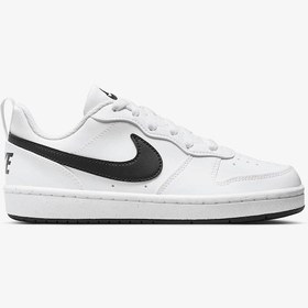Resim Nike Court Borough Low Recraft Gs Dv5456-104 Beyaz Kadın Spor Ayakkabı Beyaz 