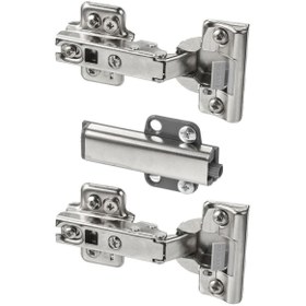 Resim IKEA Besta Menteşe, Gri, 2 Adet 