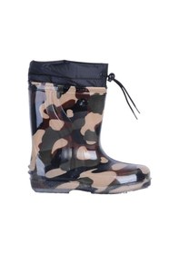 Resim Skuaiter Skuaıter Haki Paraşüt Termal Kürklü Erkek Çocuk Çizme Bot Haki 