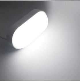 Resim Balkon Lambası Teras Lambası Aydos 15w Beyaz Duvar Lambası Beyaz Işık Banyo Lambası Tavan Lambası (Beyaz) 