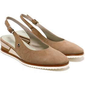 Resim Terracotta Sandalet Kadın Diğer 395716dp Va Donna Serena Camoscıo Pelle Ante Terracotta Çok Renkli 