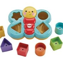 Resim Fisher Price Şekil Eşleştirme Arkadaşı Kelebek CDC22 