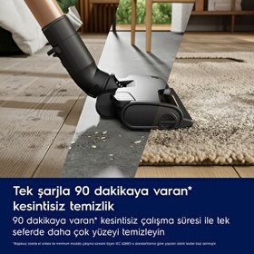 Resim Electrolux EP82H25WET Dikey Şarjlı Süpürge 