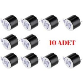 Resim Aktif Buzzer 5V, Buzzer 5V (10 Adet) 