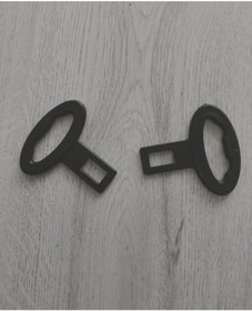 Resim Oto Kemer Tokası 2 Adet(1 Çift) Plastik 