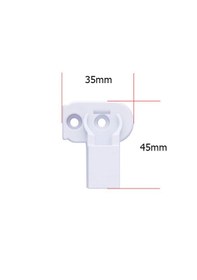 Resim Ayrıntıshop Bella Duşakabin Plastik Yedek Parçaları Beyaz 