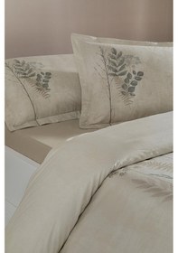 Resim Özdilek Ranforce -conium Krem- Tek Kişilik Nevresim Takımı Krem 