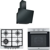 Resim Franke Fpj 615 V Bk A Davlumbaz Fhtl 604 3g Tc Xs C Ocak Fsl 82 H Xs Fırın Inox Ankastre Set 