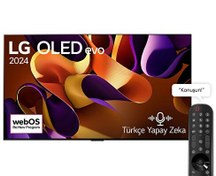 Resim OLEDG45 83'' 210 Ekran 4K Smart AI Sihirli Kumanda Dolby Vision webOS24 OLED evo TV LG