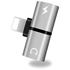 Resim Codegen CDG-CNV43 Lightning 2 Port Gümüş Çoklayıcı Dönüştürücü Adaptör 