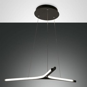 Resim Petrovac/Sarkıt Avize / 60 cm/Antrasit Gövde / 3 Renk Işık 