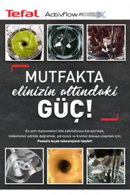 Resim TEFAL 1000w Güçlü Motorlu Mutfak Robotu - 4 Bıçaklı Blender - Çok Amaçlı Set 