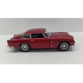 Resim Kinsmart Dianomi 1 38 ASTON MARTİN DB5 13 cm ÇEK BIRAK METAL ARABA red 