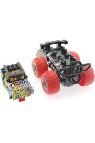 Resim Die Cast Off Road Dev Kırmızı Teker Araba 