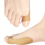 Resim 20 adet/40 adet-Büyük Ayak Başparmağı Kemik Aşınma Önleyici Stickerlar, Başparmak Tendon Kılıfı Ağrı Eklem Sabitleme Parmak Koruma Stickerları 